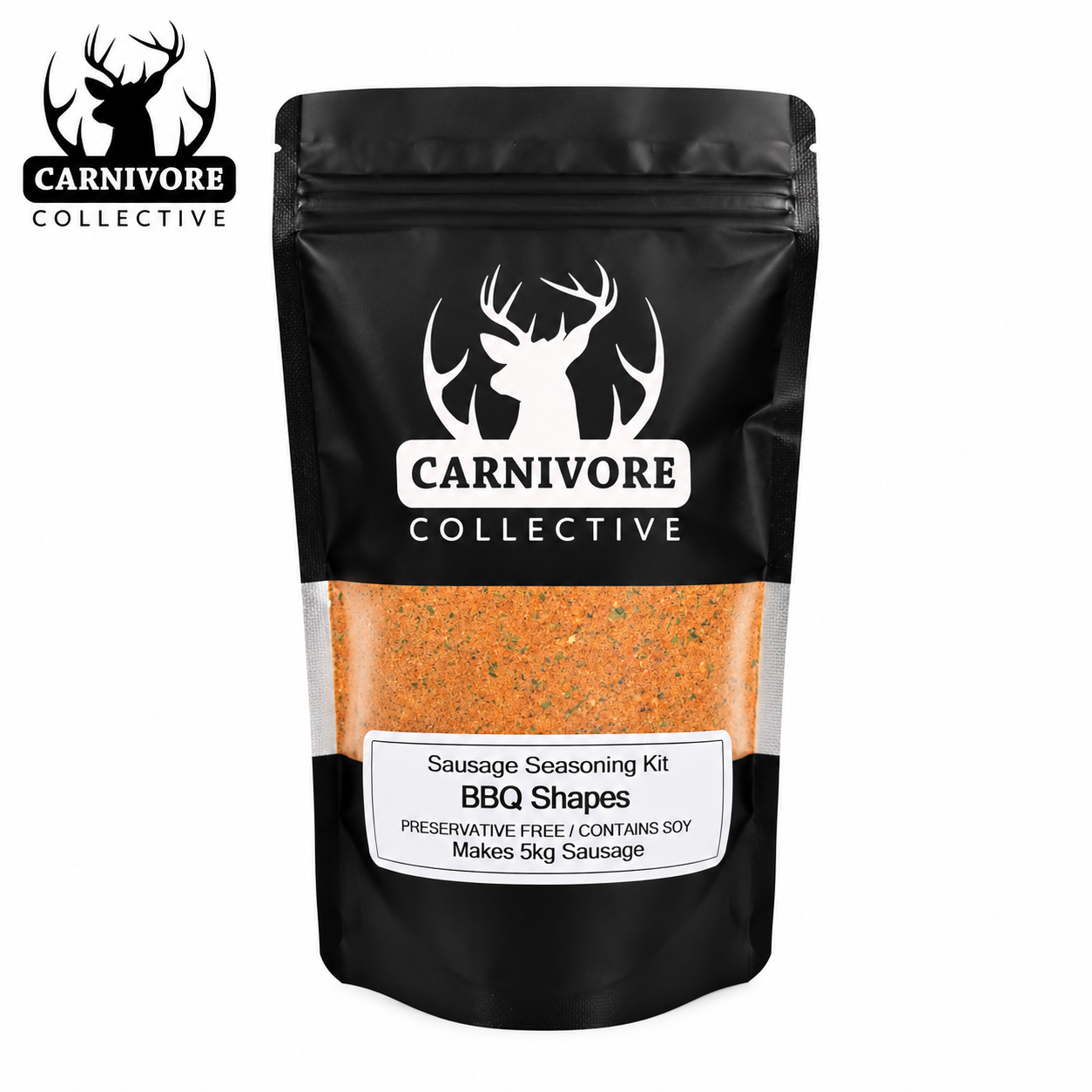 Carnivore Collective BBQ Shapes Sausage Seasoning